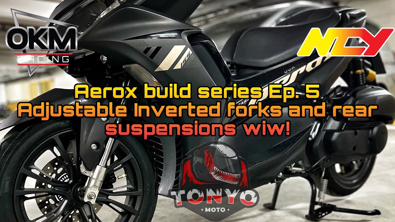 Inverted Forks for Aerox Yassss!