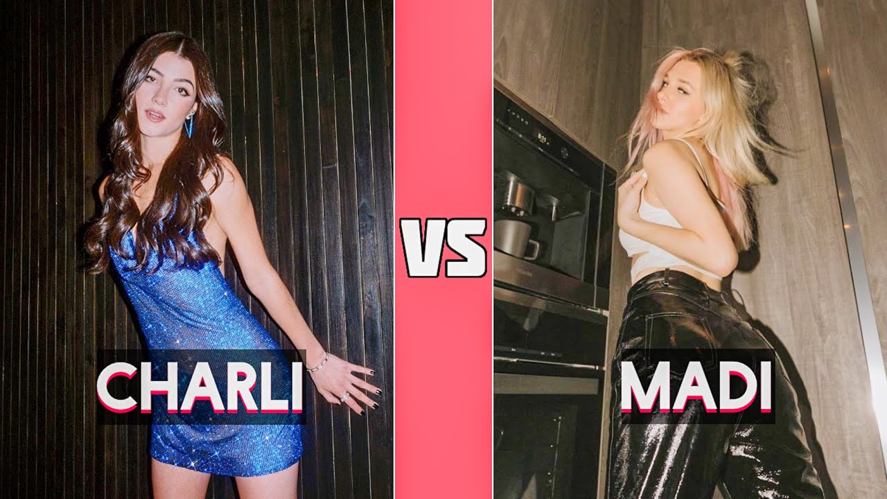 Charli D'amelio VS Madi Monroe TikTok Dance Battle