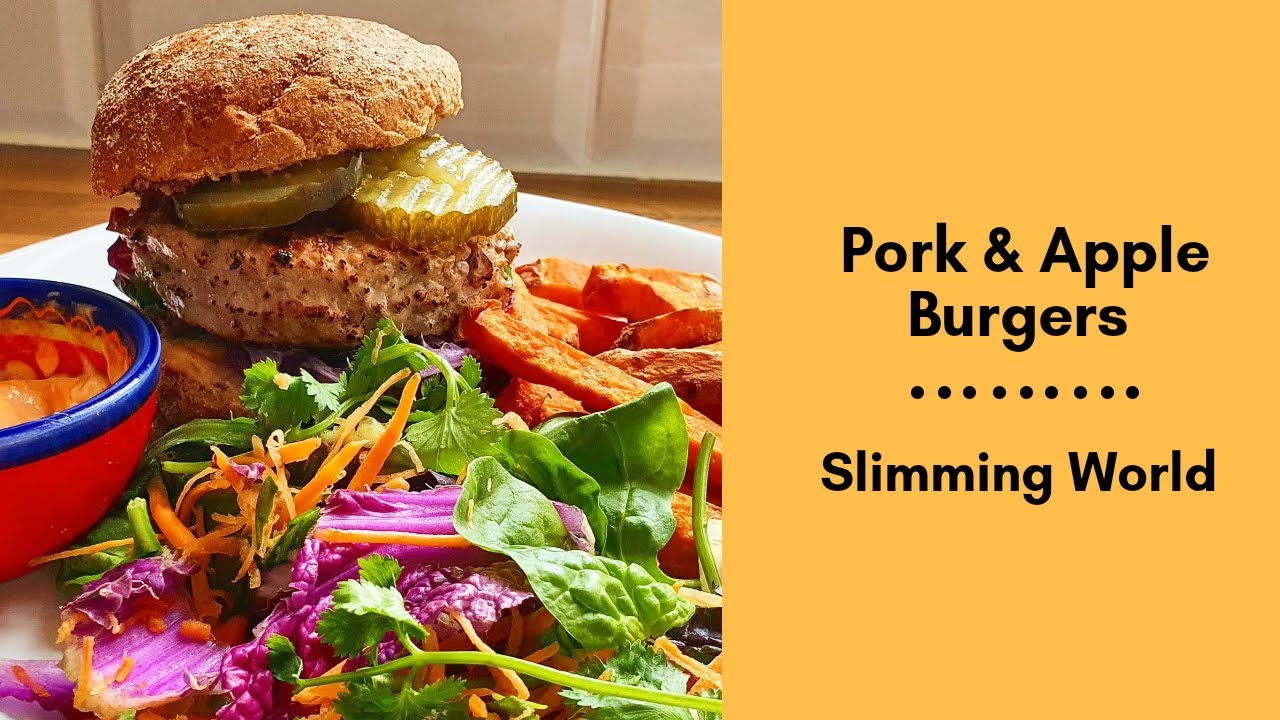 Pork & Apple Burger | Slimming World