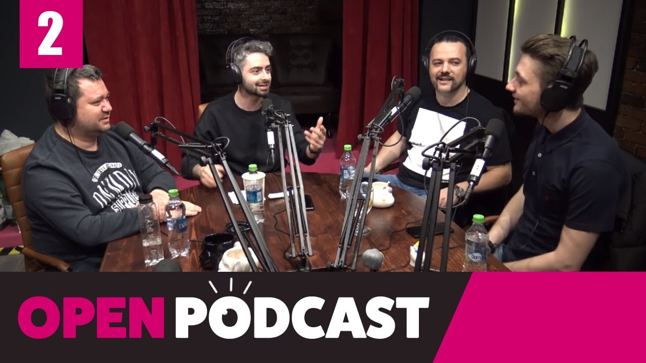 Open Podcast - ep2 - Bucălae, Ciprian Voiculescu, Alex Cazacu & Răzvan Antonescu