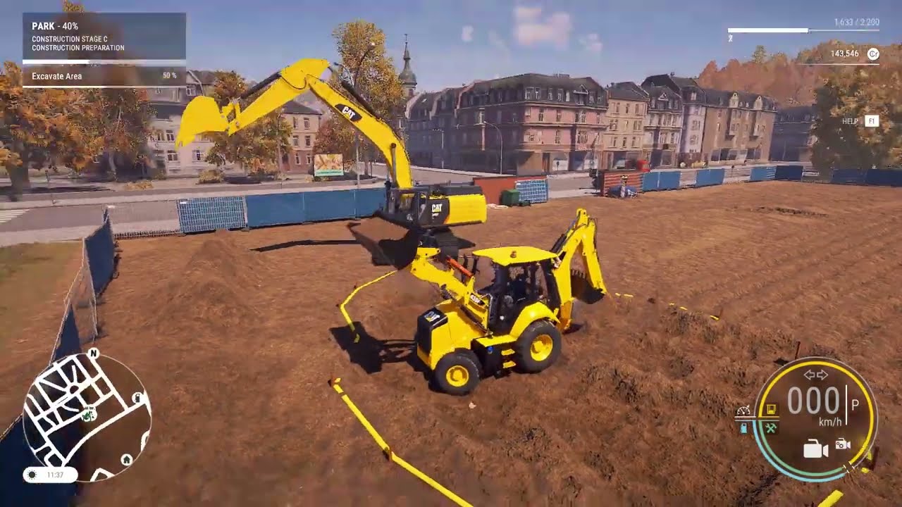 Building a public square! (part 2) - Construction Simulator EP 2