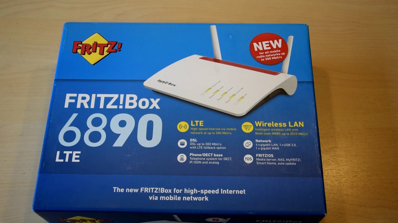 FRITZ!Box 6890LTE | Der 350€ ROUTER im UNBOXING! | Deutsch/German