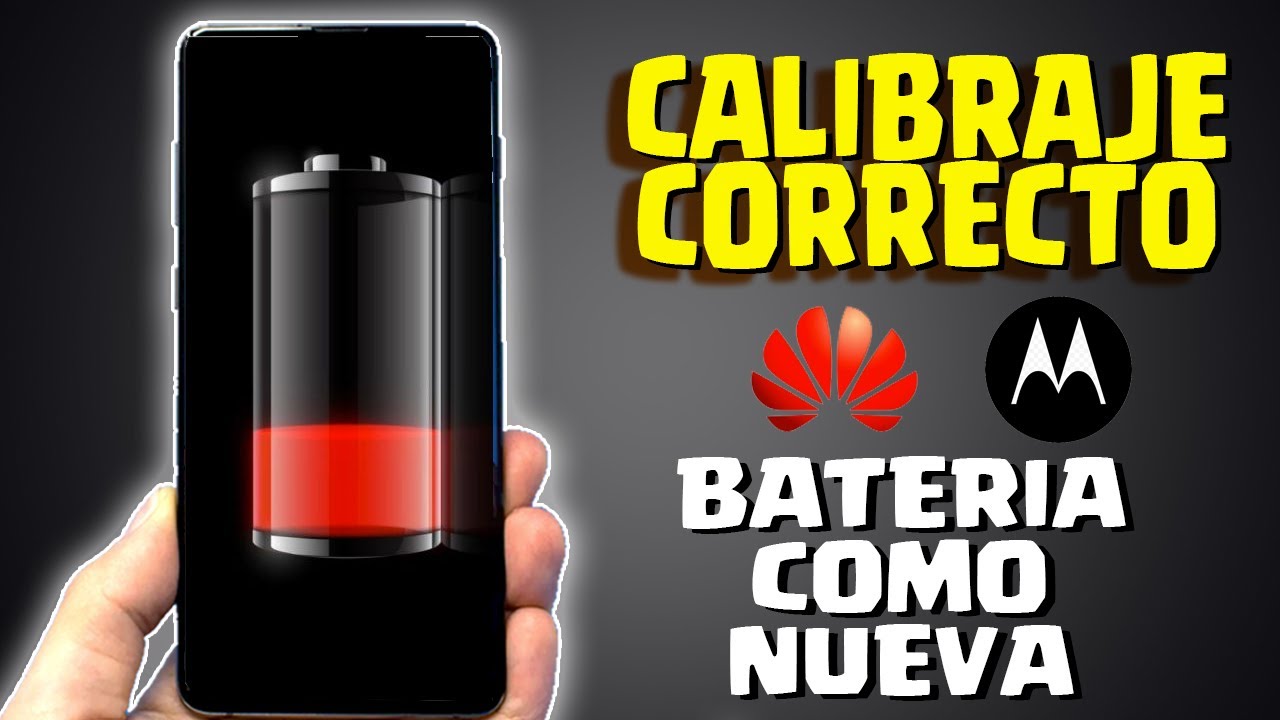 COMO CALIBRAR LA BATERIA DE HUAWEI Y MOTOROLA CORRECTAMENTE COMO NUEVA 2024