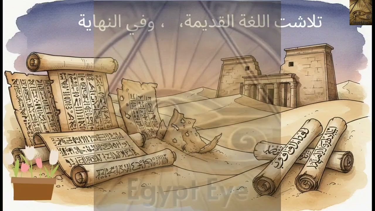 مصر القديمة ✨ فك شفرة الكتابة 📚