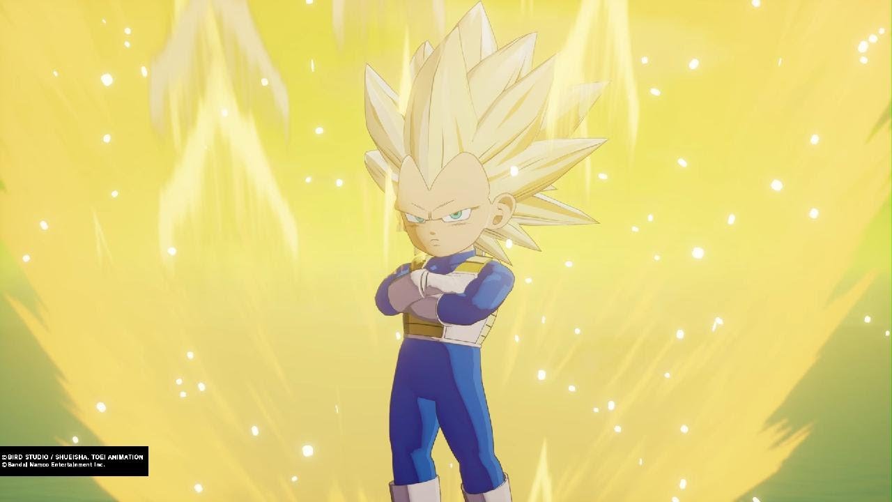 Vegeta (Mini) vs. Tamagami No. 2 Boss Battle - DBZ Kakarot Daima DLC Part 2
