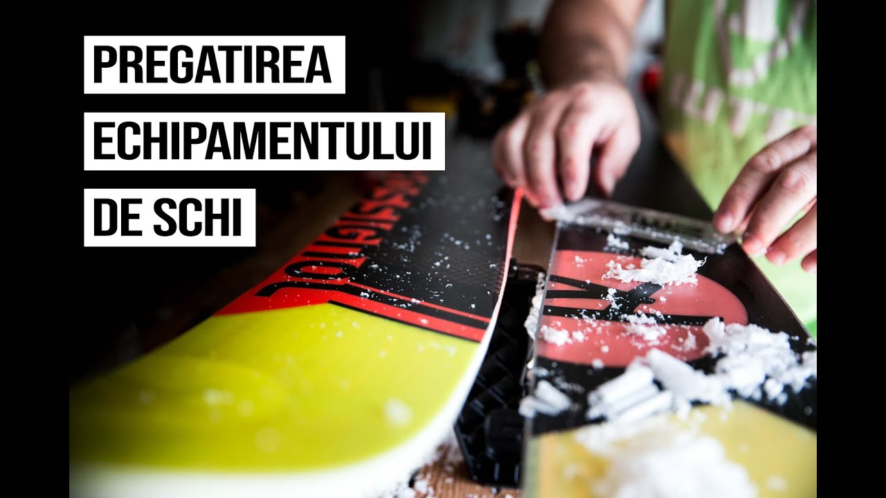 Pregatirea echipamentului de schi | Raspusuri de la un specialist