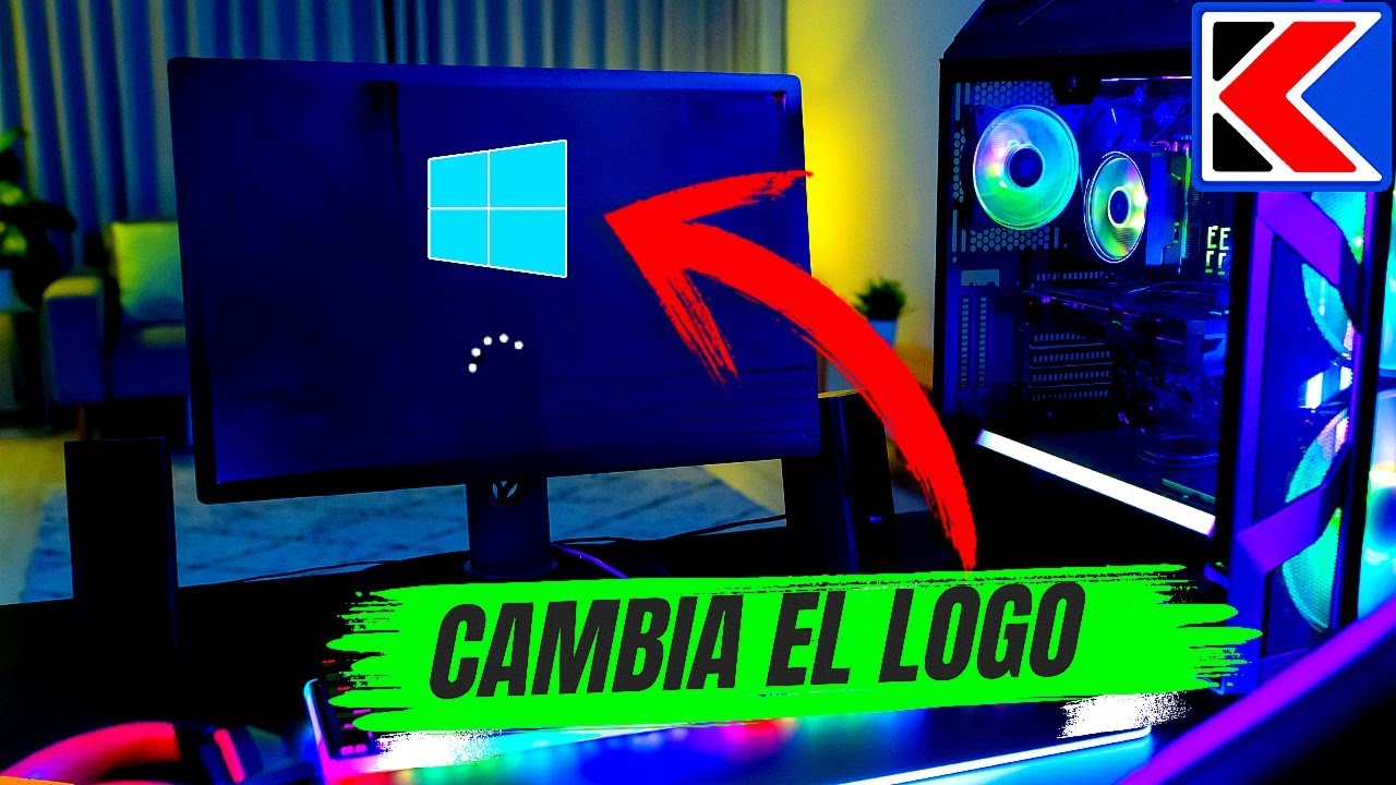 C&oacute;mo Cambiar el LOGO DE INICIO de Windows con Cualquier Imagen (Boot Logo)