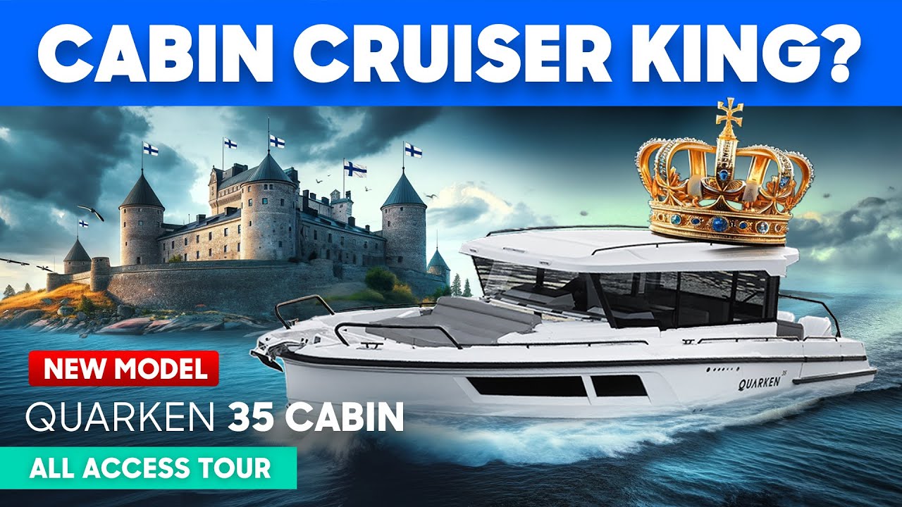 ЛУЧШИЙ каютный круизер на рынке? 👑 Обзор и обзор Quarken 35 Cabin от YachtBuyer