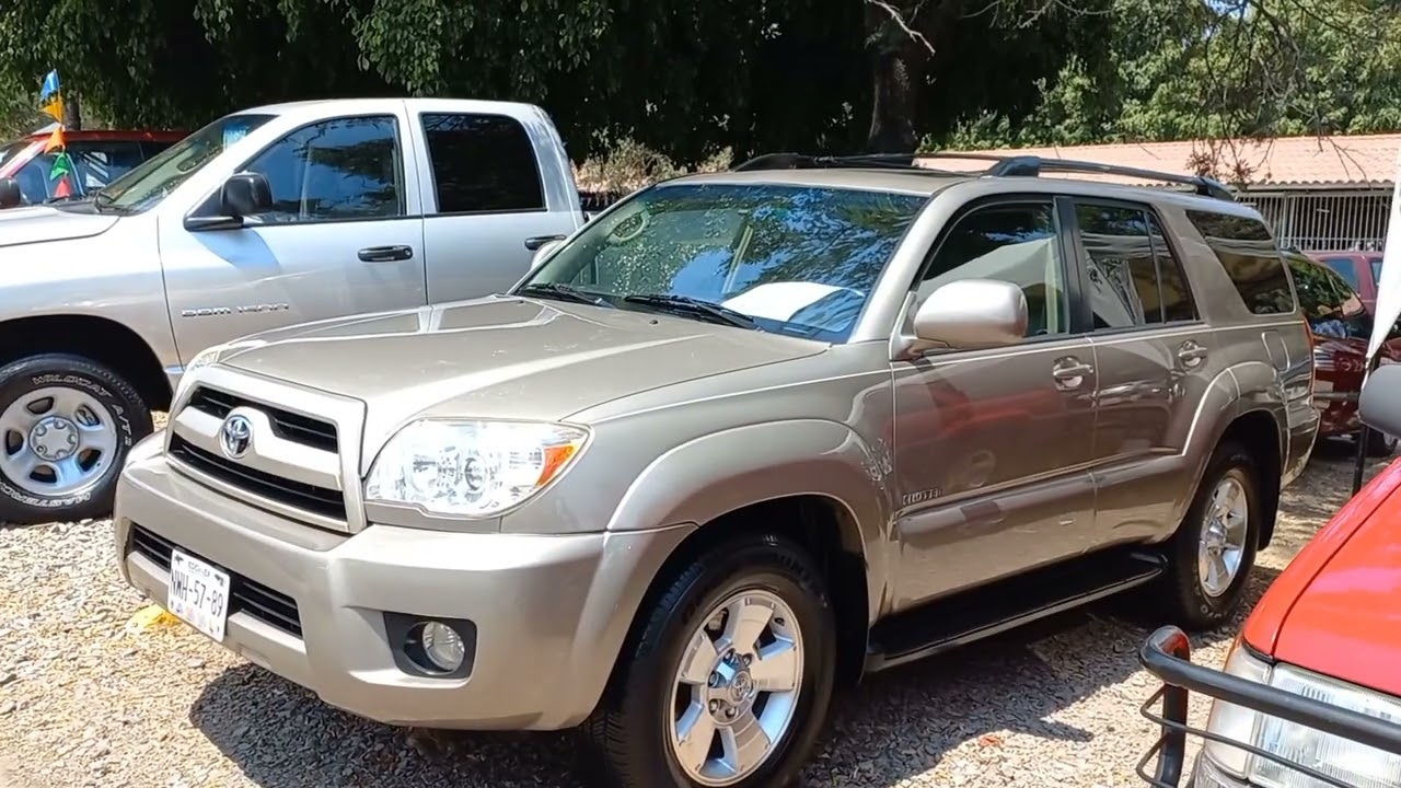 Toyota four runner 2006 2 opciones para comprar están impecables