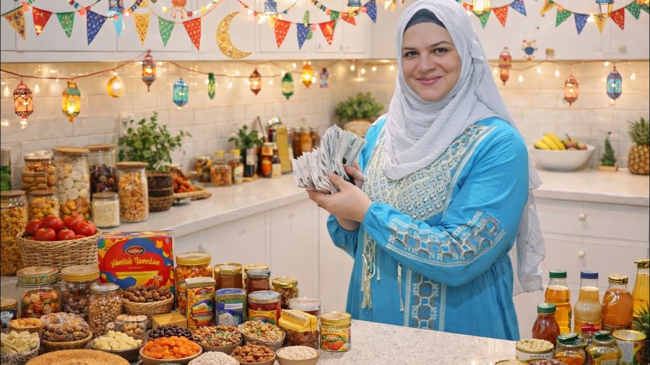 مشتريات رمضان🌛اللى بتخلى البيت عمران🌛ودائما بيدخل بخيره علينا🌛اللهم ديمها نعمة واحفظها من الزوال🌛