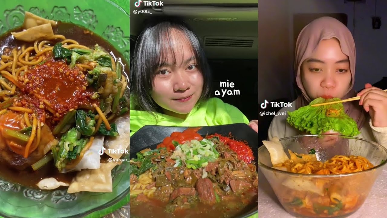 mukbang mie ayam pedas, bikin ngilerr🤤🥵