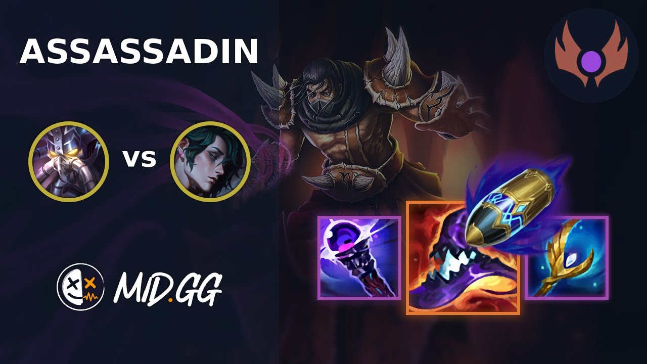 MID.GG: [ Assassadin ] Kassadin MID vs Hwei | NA MASTER | LOL Season 2026
