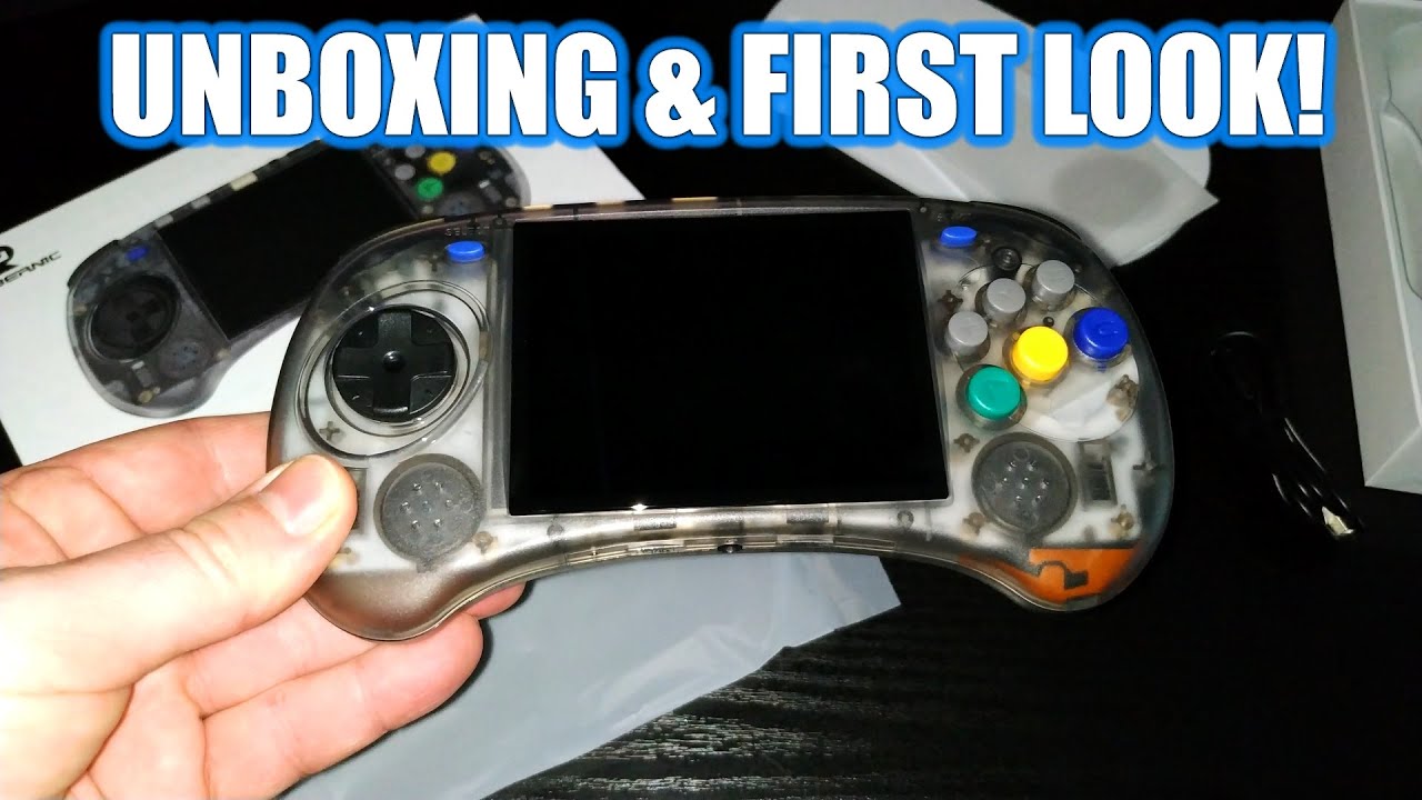 Anbernic RG ARC-S (UNBOXING & FIRST LOOK!) How good is the SEGA Saturn and Dreamcast Emulation? 4K