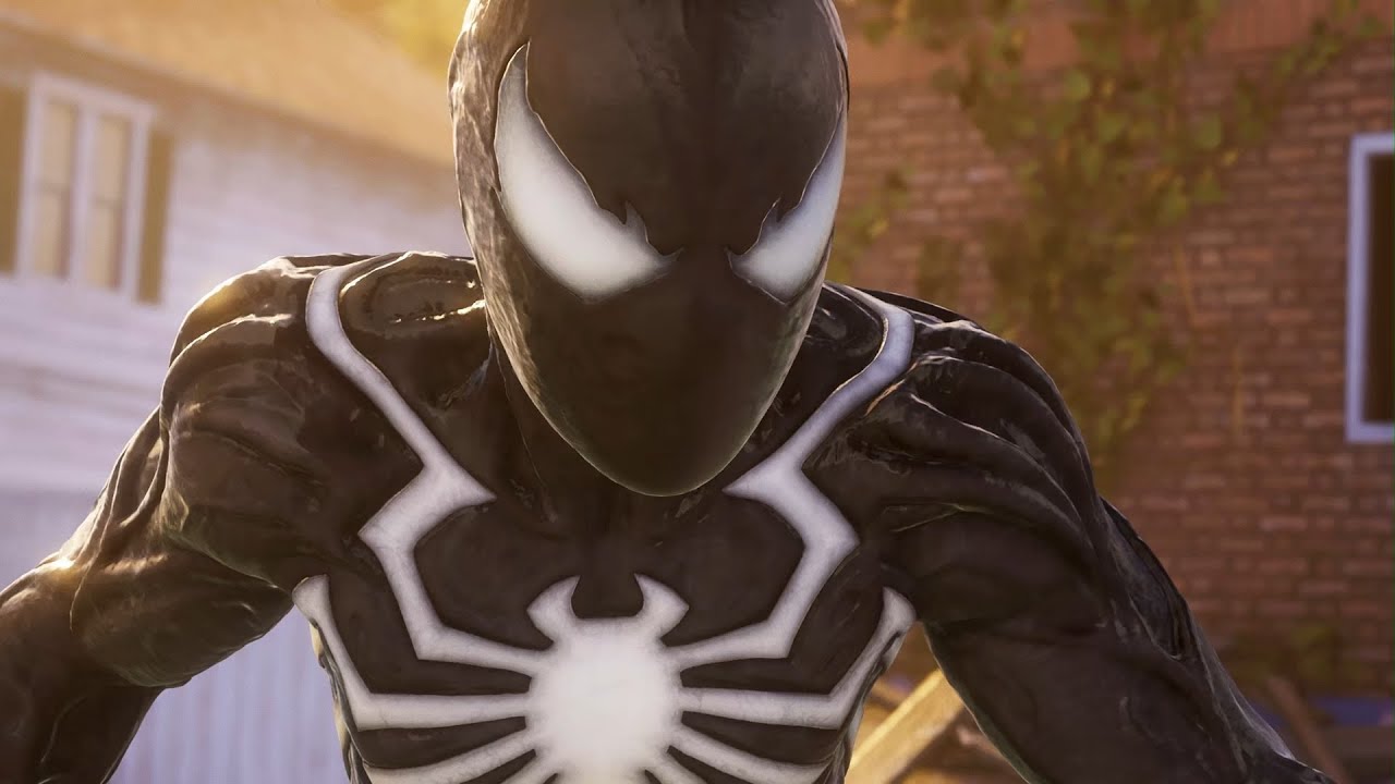 Peter Looking For Dr Connors With The Symbiote Surge Suit - Spider-Man 2