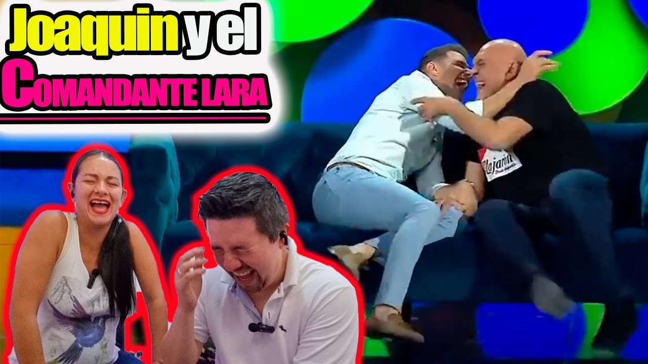 Comediante ESPAÑOL | Reaccion a Joaquín y el Comandante Lara | El Mejor Duelo de Chistes