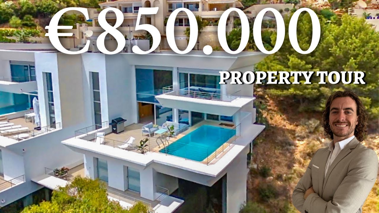 Inside €850.000 Amazing Modern Home in Altea Hills - Real Estate spain | Property Tour