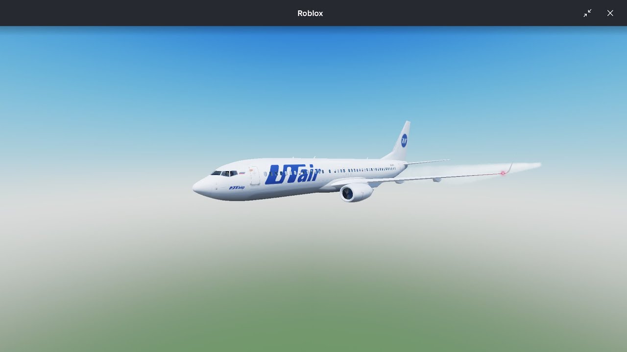 Рейc Роблоксия-Сиэтл Utair B737 ( Cabin-Crew Simulator Roblox)