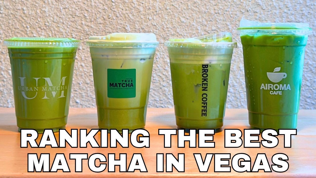 Is this the BEST Matcha Spot in Las Vegas Chinatown? Ranking the Top Spots 🍵