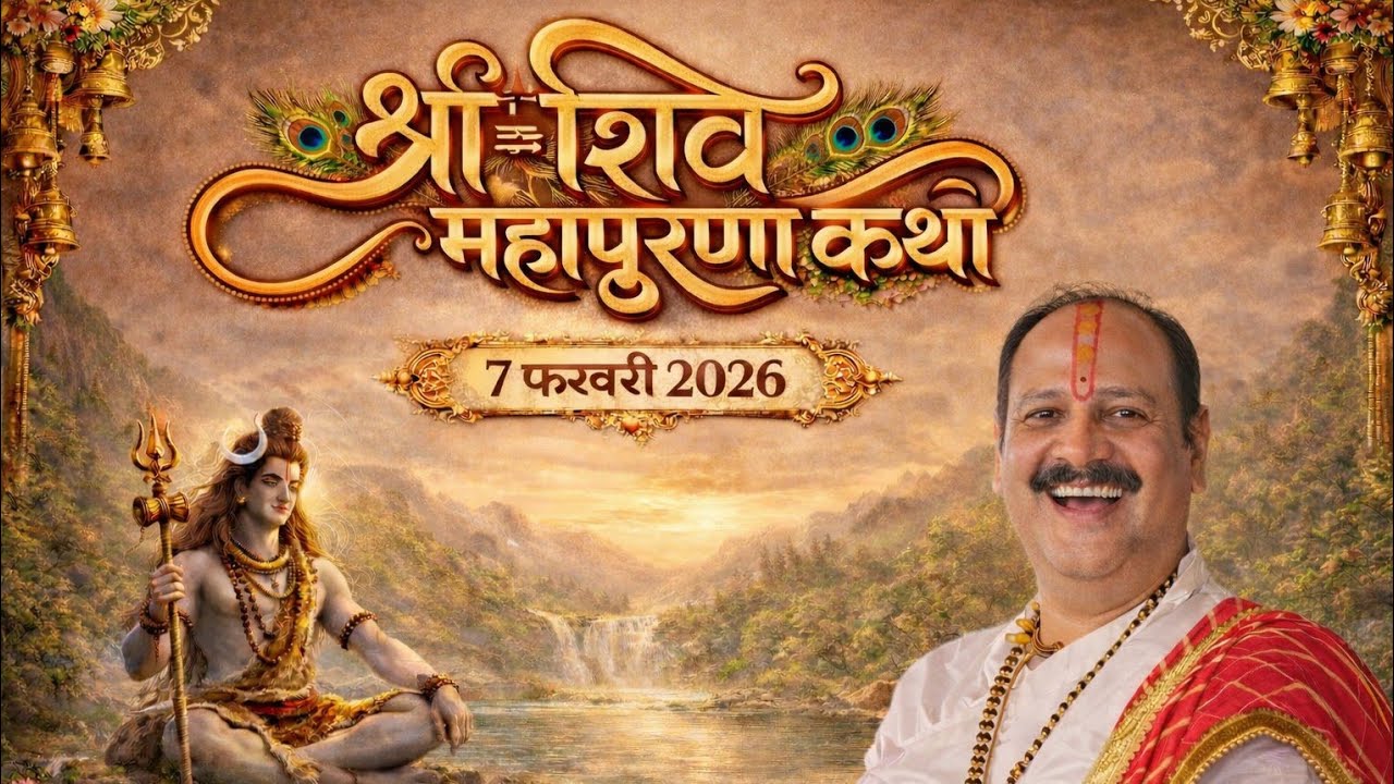 🔴 Live 6 फरवरी शिव की अनंत महिमा।। प्रदीप मिश्रा शिव महापुराण कथा 