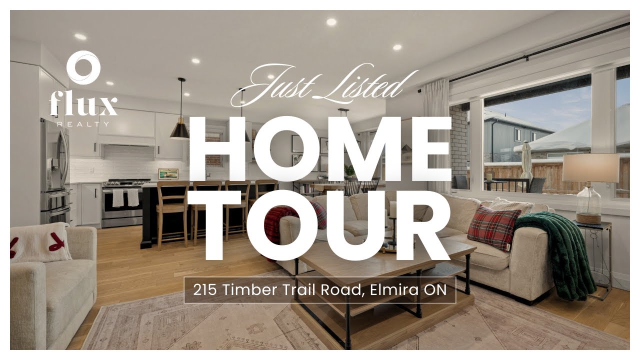 HOME TOUR! 215 Timber Trail Road in Elmira, Ontario