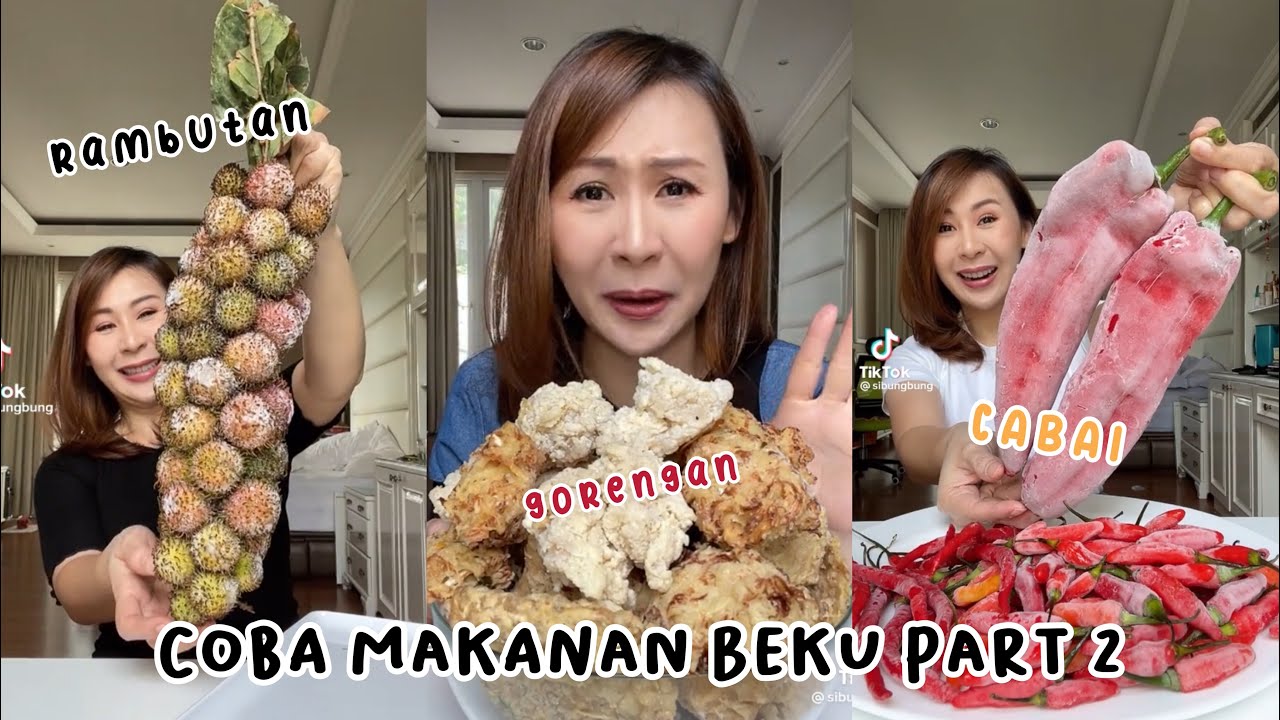 COBAIN MAKANAN BEKU PART 2‼️Komplikasi Video Sibubung