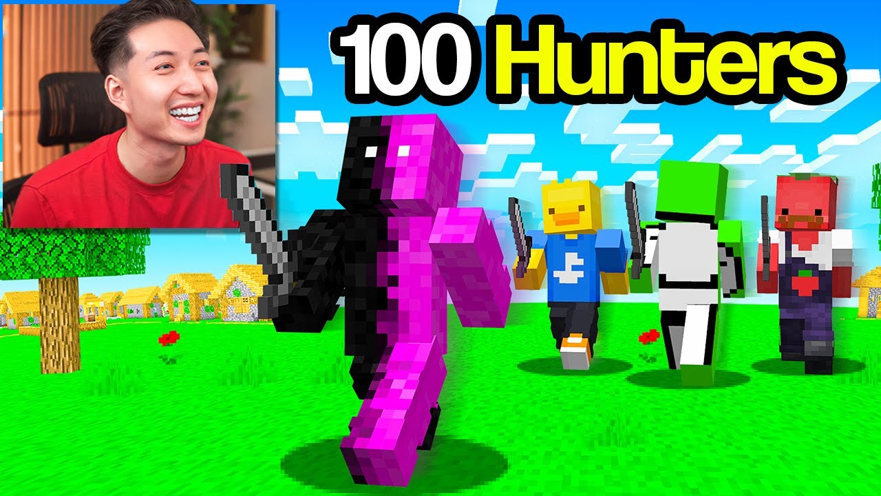 I Reacted to Daquavis' SPEEDRUN vs 100 HUNTERS! *INSANE*