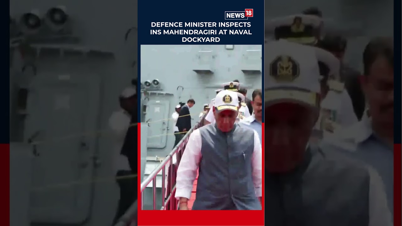 Rajnath Singh Commissions INS Mahendragiri Boosting Indian Navy and Maritime Strength | N18S