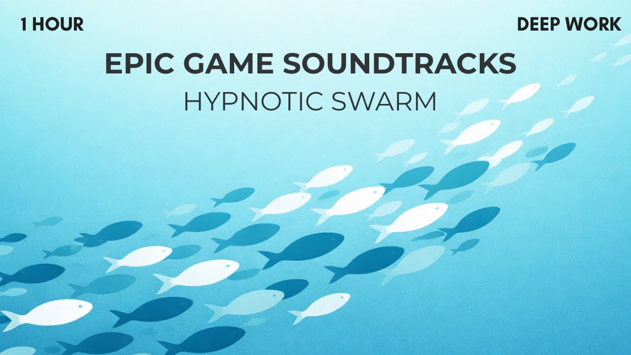[1-Hr] Emotional Epic Gaming OST | High-Energy Focus for Coding & Study | Organic Math Simulation