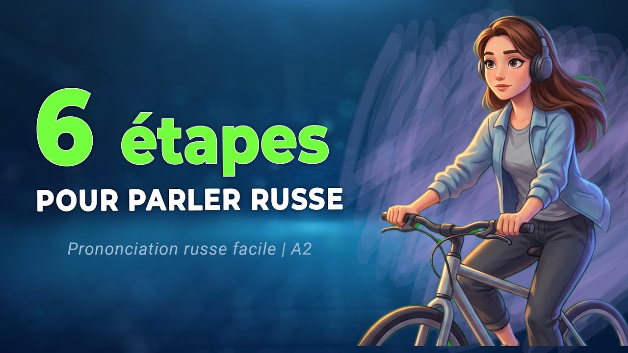 6 étapes pour parler russe | Prononciation russe facile | A2