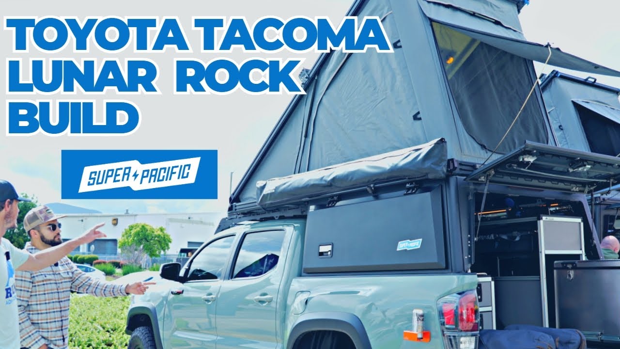 Super Pacific X1 Camper | Lunar Rock Tacoma BUILD OUT