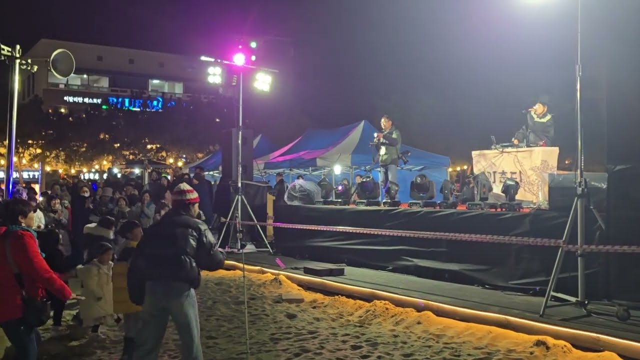 야간 EDM 공연(1)