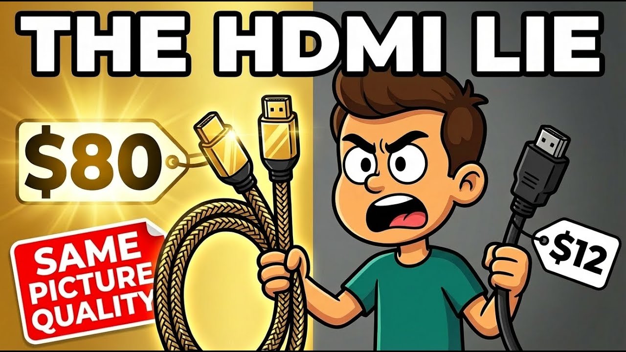 Why $80 HDMI Cables Exist (The Truth Nobody Tells You)
