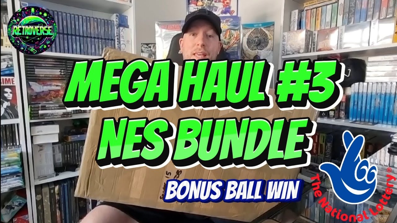 MEGA HAUL #3 - NES BUNDLE Unboxing | Retroverse