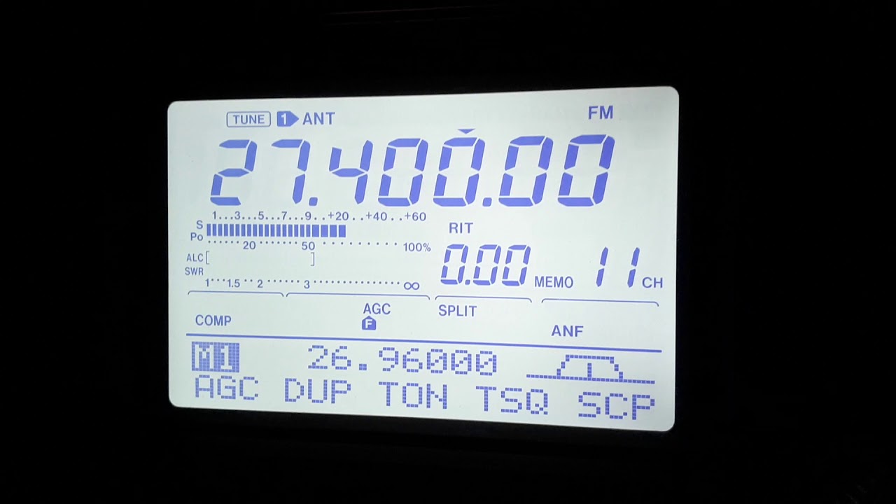 161 BD577 Lacznosc z Norwegia  przez przemiennik CB  wejscie 26.960 wyjscie 27.400 FM