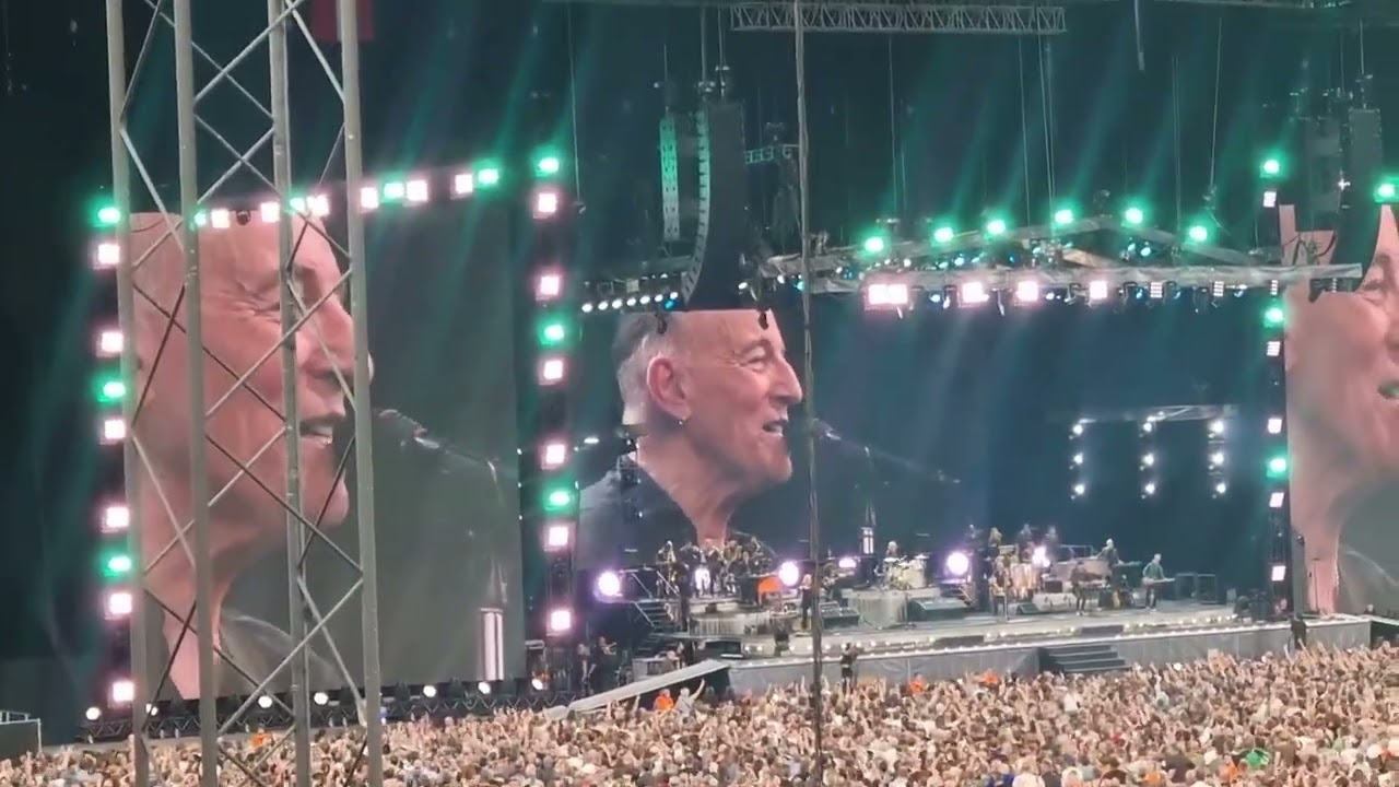 Bruce Springsteen Dancing in the Dark in Kopenhagen 13 juli 2023