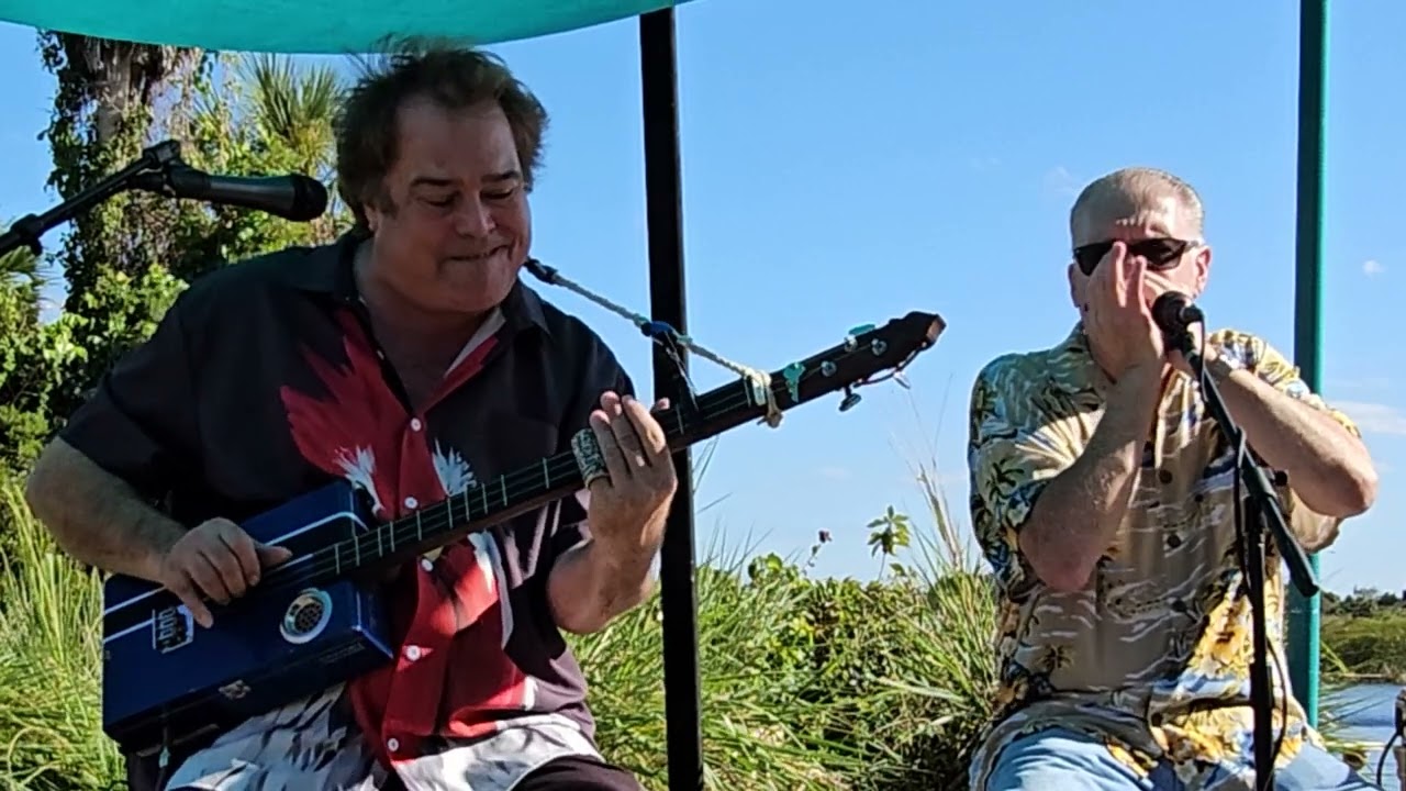 Sounds Of The Mississippi Delta Blues With 3 String Cigar Box Guitar Slide And Harmonica