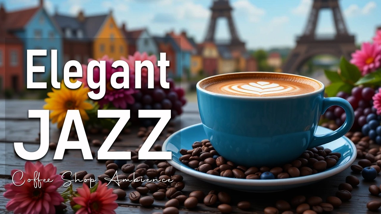 Elegant Jazz Music ☕ Bossa Nova instrumental for Holiday, Great Moods & Relaxing