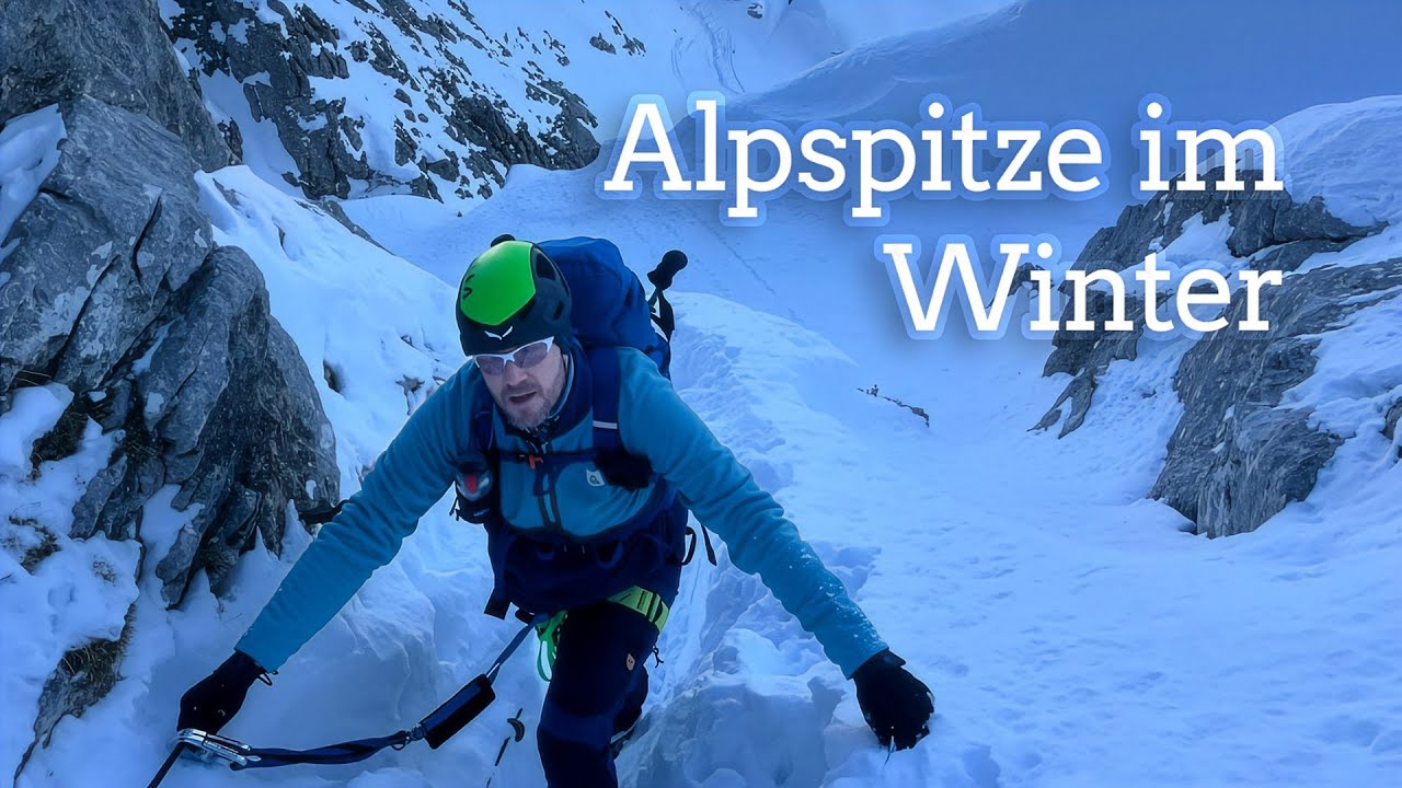 Alpspitze im Winter - via Alpspitz-Ferrata 