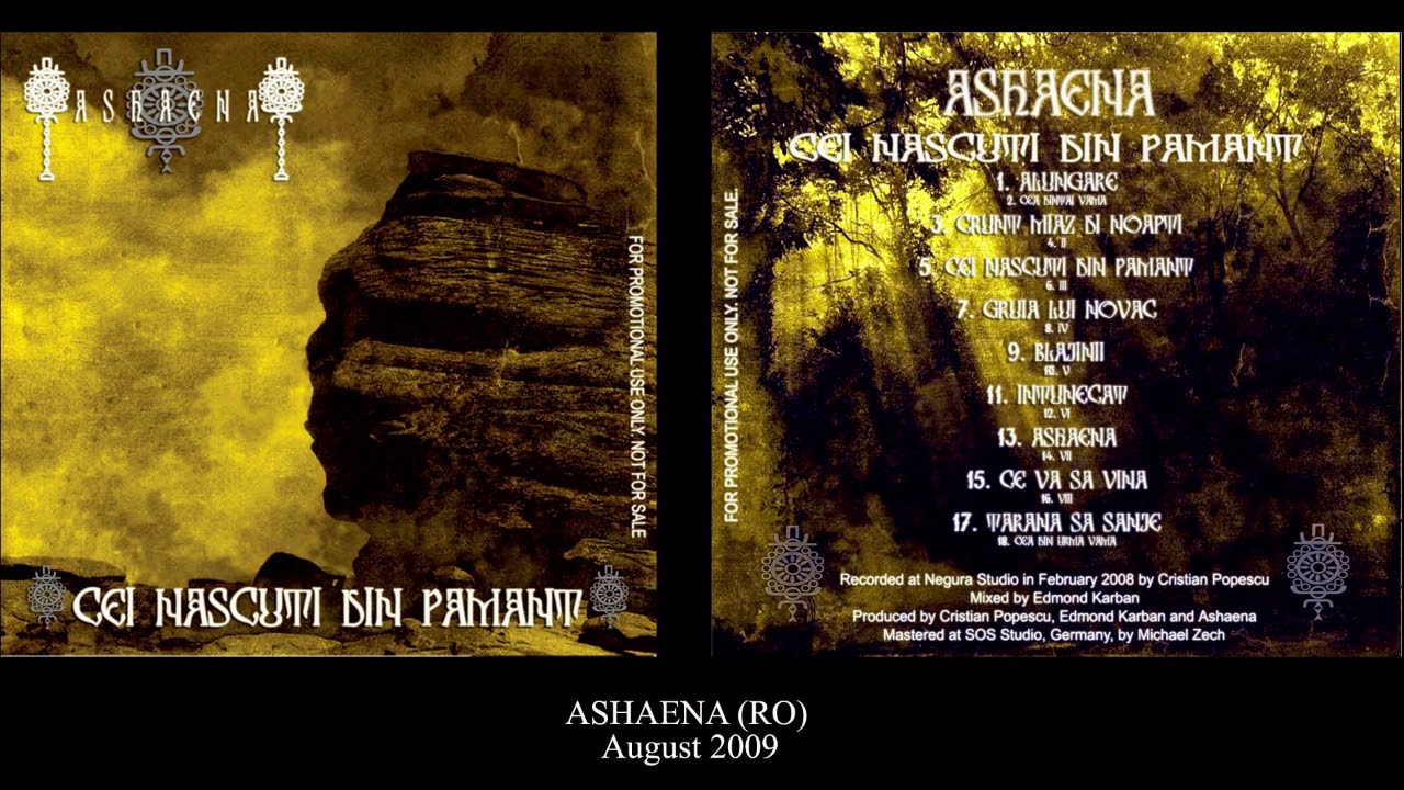 Ashaena - Cei Nascut Din Pamant - Full Album (2009)