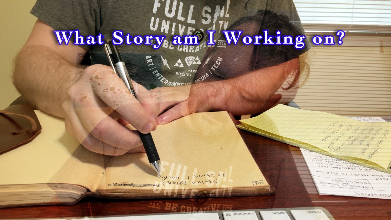 Free Writing a Story | Writing Vlog | Tim R. G.