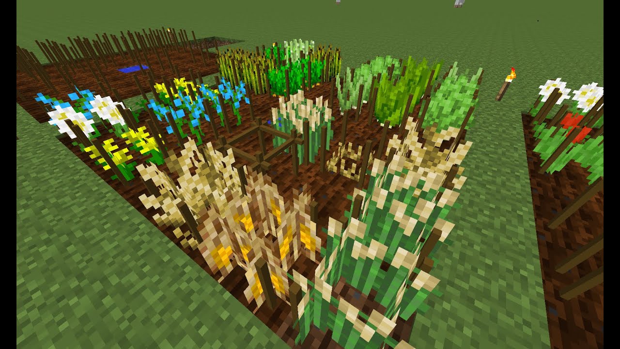 Agriculture just like in real life!!!(Agricraft) Minecraft Mod Showcase #1