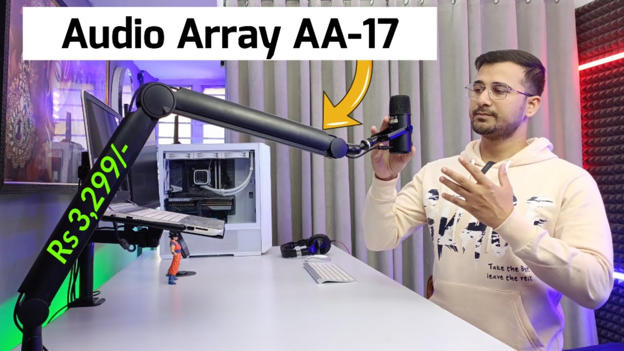 The Best Microphone Arm (AA-17 Boom Arm Review)
