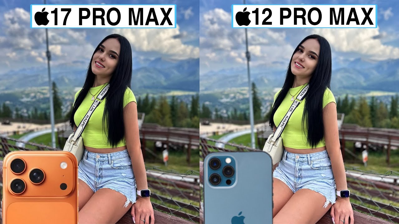Сравнение тестов камер iPhone 17 Pro Max и iPhone 12 Pro Max