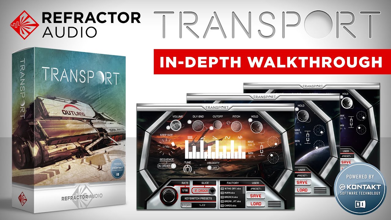 Celldweller Production - Refractor Audio: Transport (In-Depth Walkthrough)
