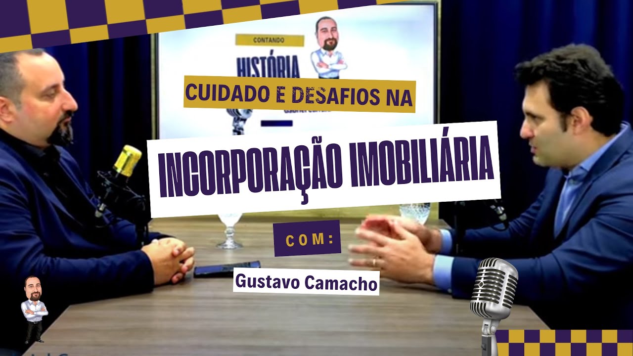 Podcast Contando Histórias | Ep 36 | Gustavo Camacho 