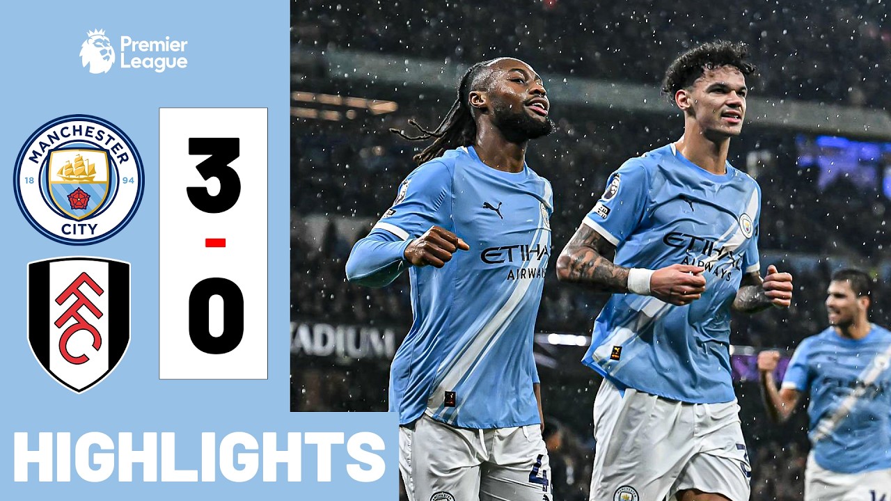 Manchester City vs Fulham 3-0 HIGHLIGHTS & GOALS Full Premier League 25/26