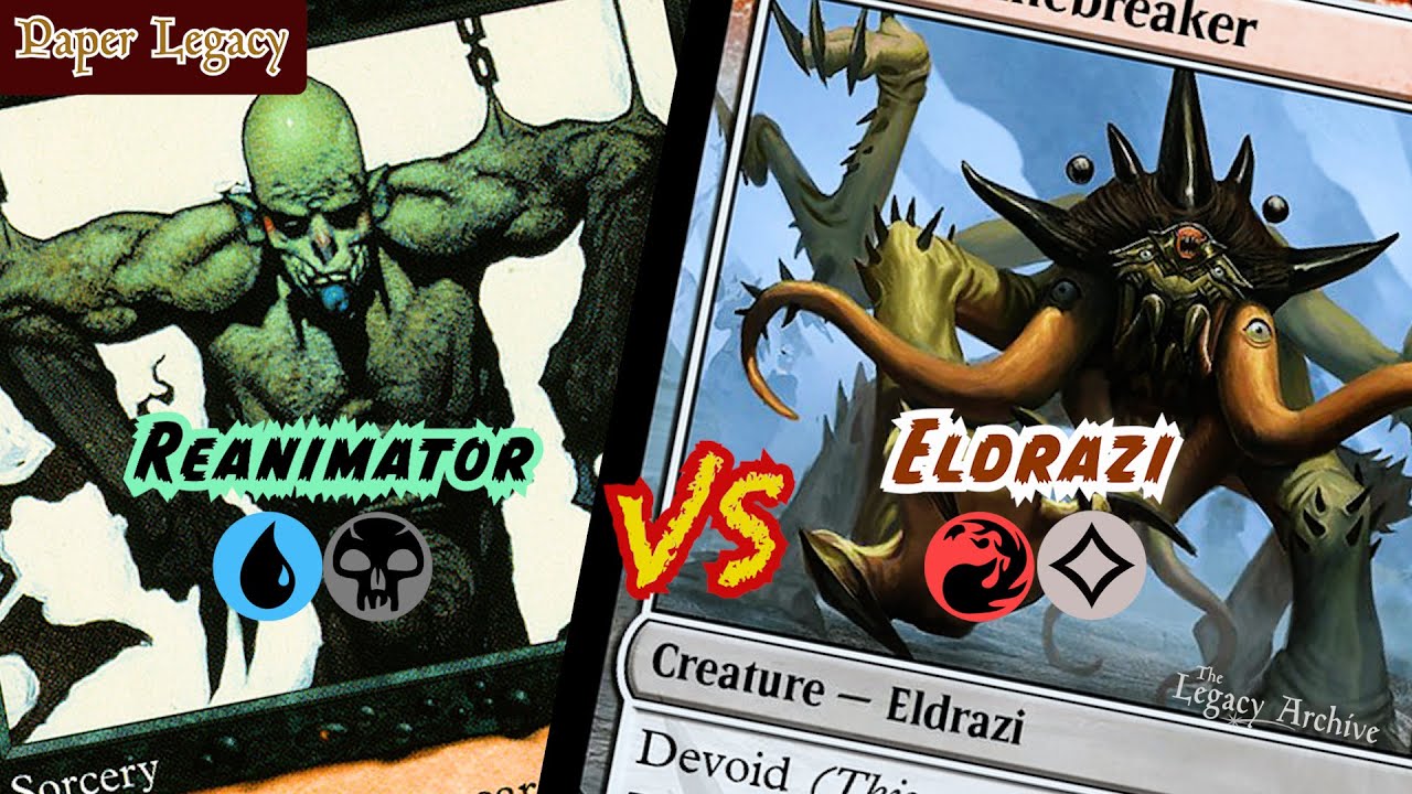Our 50th Gameplay Episode! Dimir Reanimator vs Eldrazi [Paper Legacy MtG]