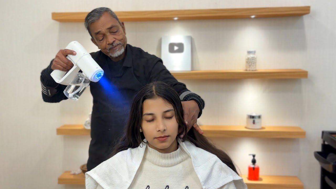 WARIS BARBER - Full Relax Head Massage Asmr💆🏻&zwj;♂️ | Tok Sen | asmr sleep massage ✨