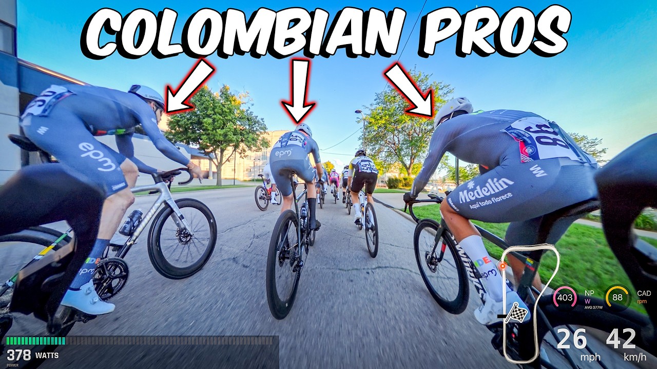 Когда колумбийские профи заявляются на любительскую гонку (Team Medell&iacute;n)