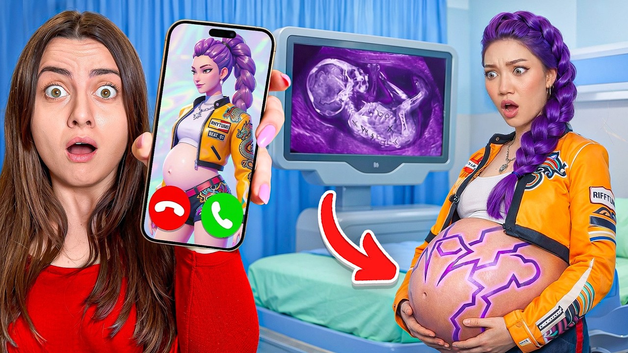 LLAMO A LAS K-POP DEMON HUNTERS EMBARAZADAS A LAS 3:00 DE LA MADRUGADA! ¡TENDRÁN UN HIJO! 🍼